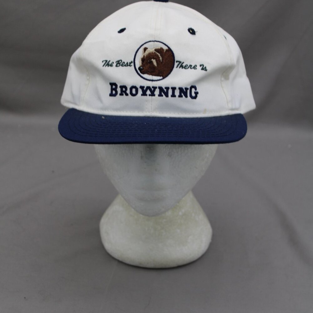 Vintage Hunting Hat - Browing The Best There Is - Adult Strapback